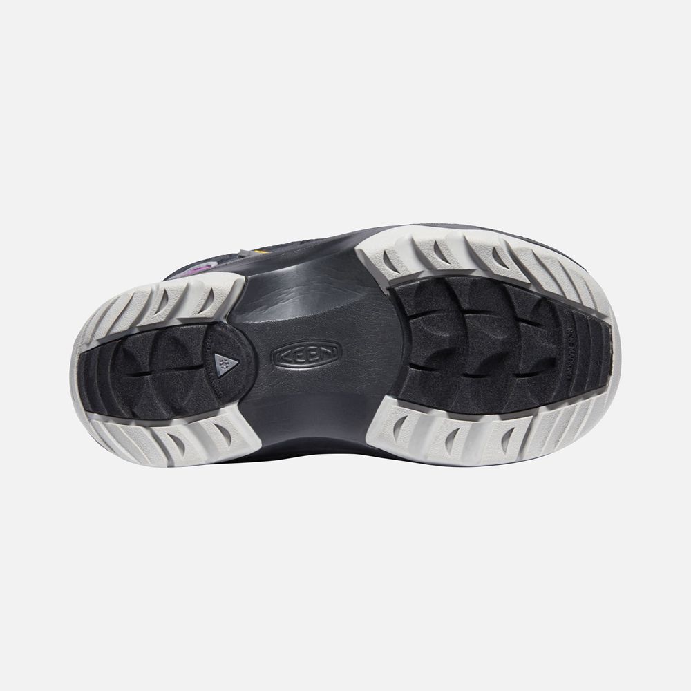Keen Snökängor Barn Svarta/Lila - Lumi Ii Waterproof - 074523UBQ